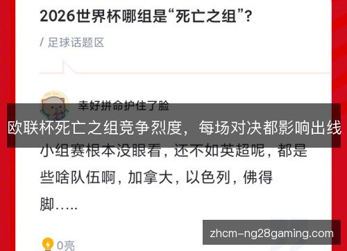 欧联杯死亡之组竞争烈度,每场对决都影响出线 欧联杯死亡之组竞争烈度,每场对决都影响出线